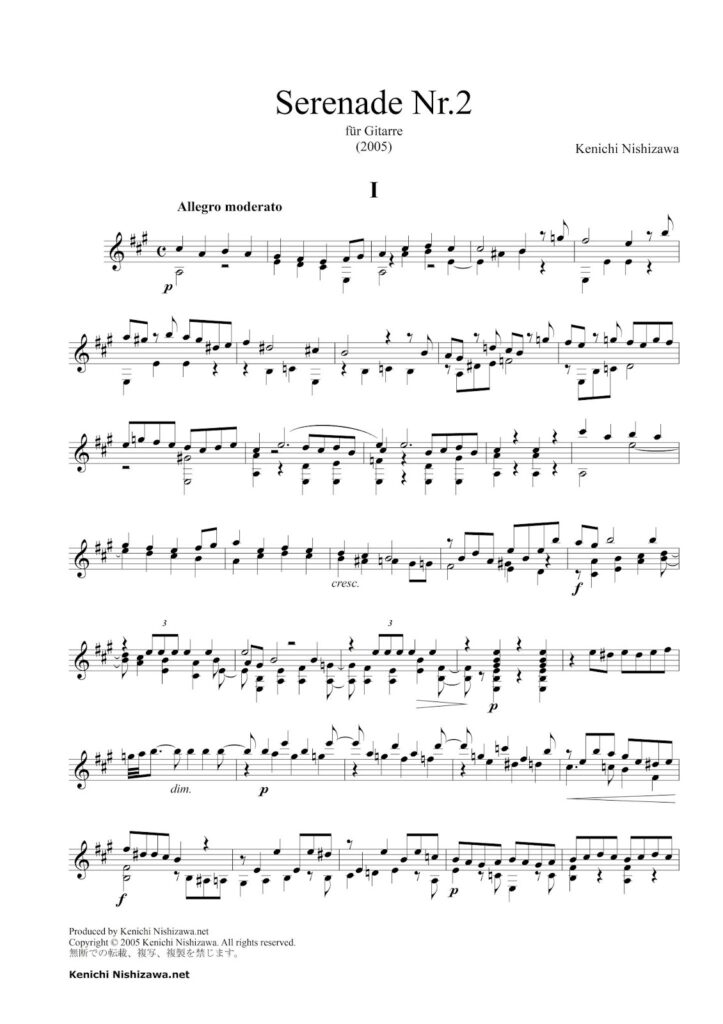 Serenade Nr.2 op.52