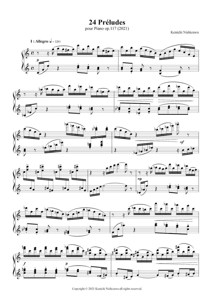 24 Preludes op.117